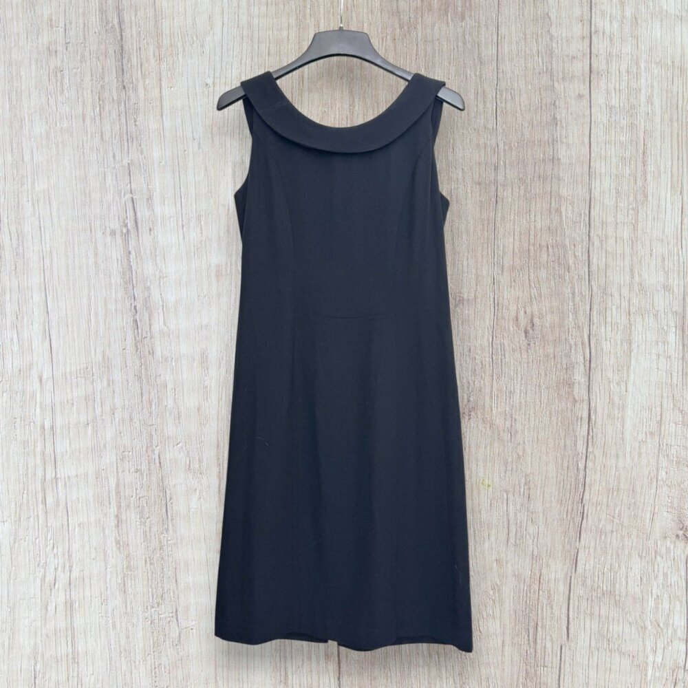Jeffrey & Dara Black Y2K Bow Back Midi Dress